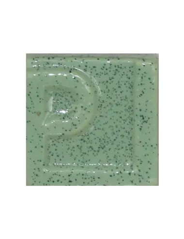 Émail faïence liquide opaque à effet Moucheté Vert sans plomb EESP25 – 250 g