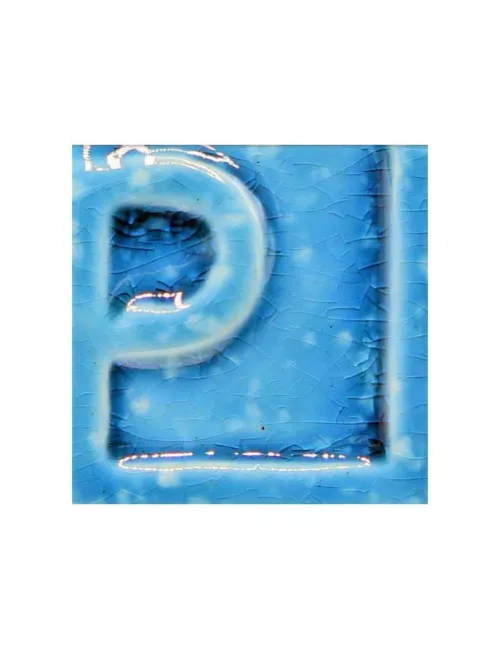 ÉMAIL FAÏENCE LIQUIDE OPAQUE À EFFET SS PLB MOUCHETÉ TURQUOISE 1KG EESP40LL