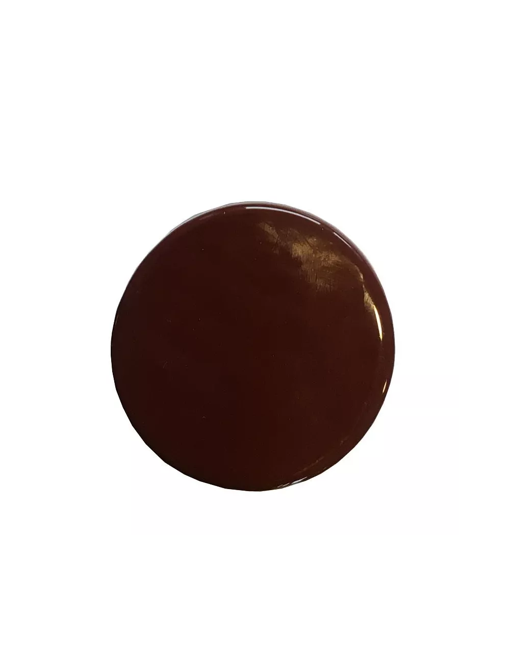 ÉMAIL FAÏENCE LIQUIDE TRANSP. SS PLB BRILL. MARRON FONCÉ 1KG SOL09/10