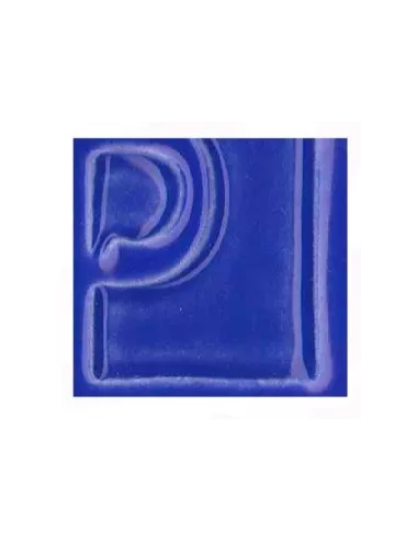 Émail faïence transparent sans plomb brillant Bleu Majorelle XP3261/T