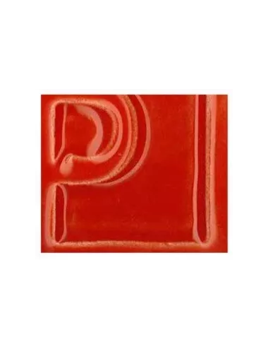 Émail faïence transparent sans plomb brillant Rouge Vif XP3052/T