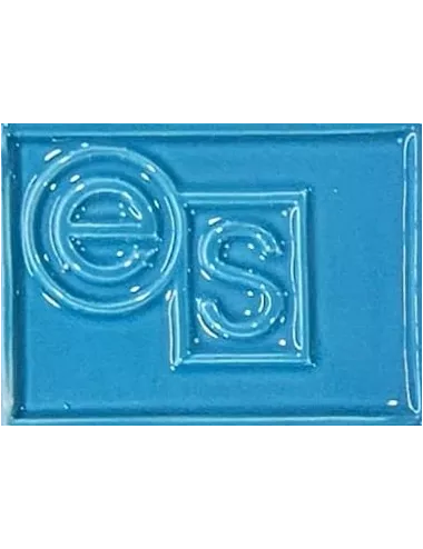 Émail faïence transparent Bleu Ciel Intense brillant sans plomb ES8057
