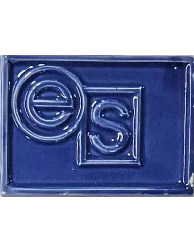 Émail faïence transparent sans plomb brillant Bleu Cobalt Clair ES919