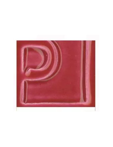 Émail faïence transparent sans plomb brillant Rose Framboise XP3254/T