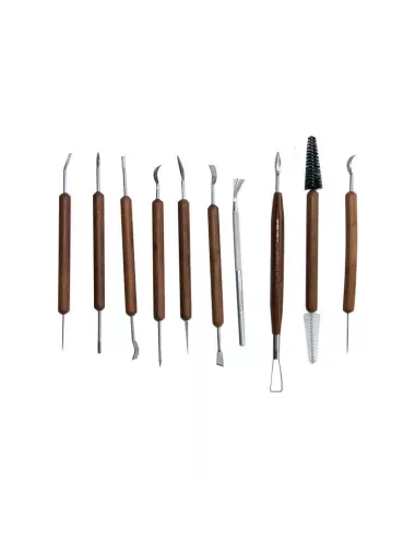 Kit 10 OUTILS DE FINITION POUR OBJETS TRES FINS