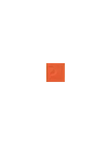 Émail faïence opaque sans plomb brillant Orange Vif XP3051