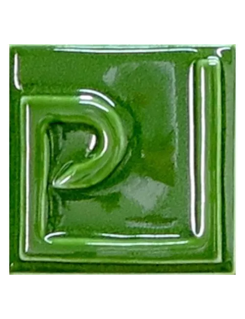 ÉMAIL FAÏENCE OPAQUE SANS PLOMB BRILLANT CADMIUM VERT FEUILLE EECS10