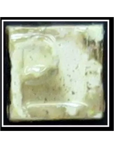 Émail faïence & Raku Nitrate d’argent Blanc Doré R9A