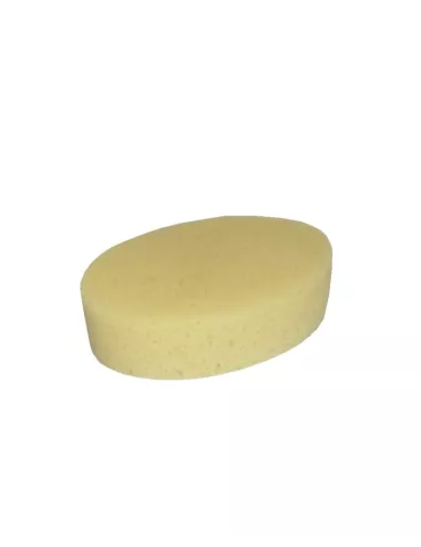 EPONGE OVALE 115X75X38mm ASPECT NATUREL FIN