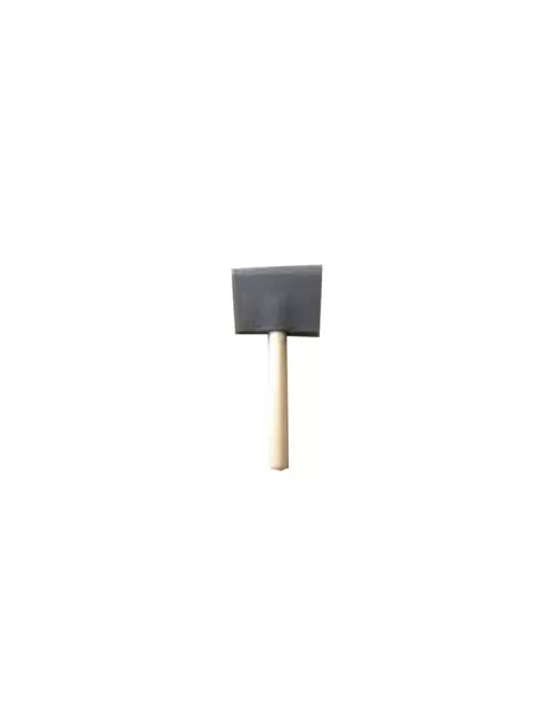 PINCEAU MOUSSE MANCHE BOIS L.75 MM