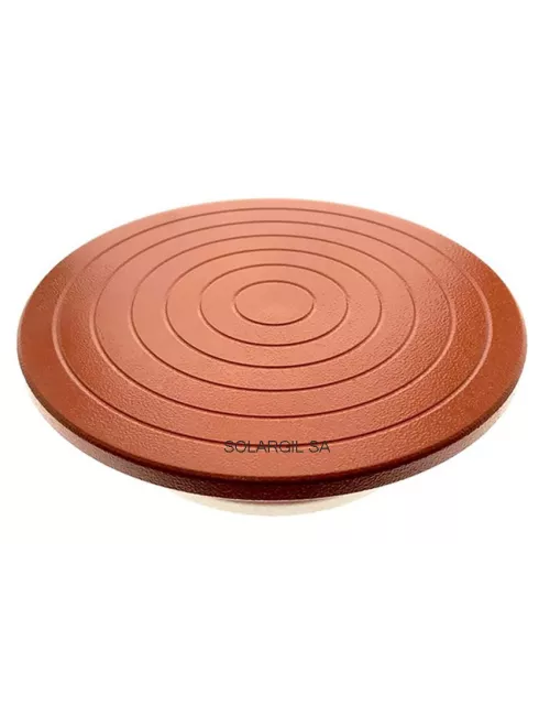 TOURNETTE ACIER REVERSIBLE ø 220 ET 150 MM H 60 MM