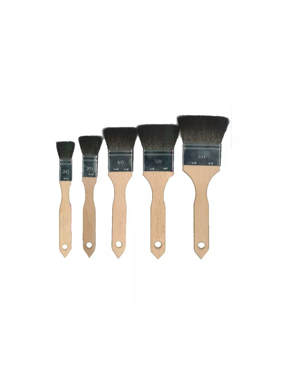 BROSSE PETIT GRIS LARGE N°24