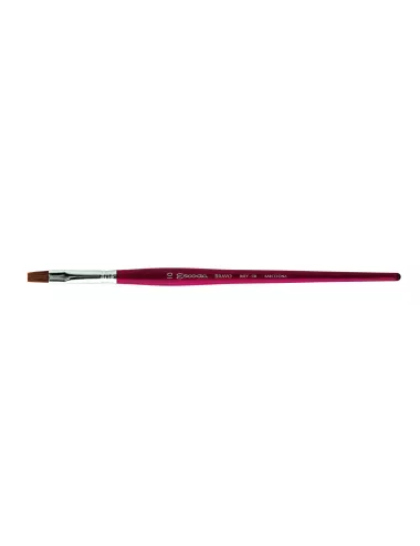 PINCEAU PLAT OREILLE BOEUF N°18