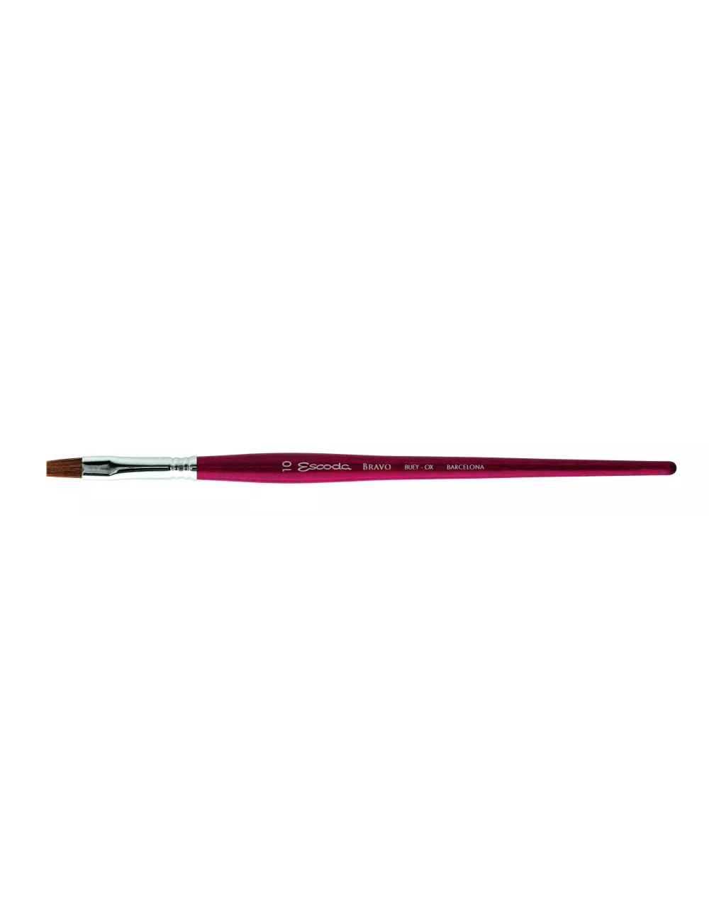 PINCEAU PLAT OREILLE BOEUF N°12