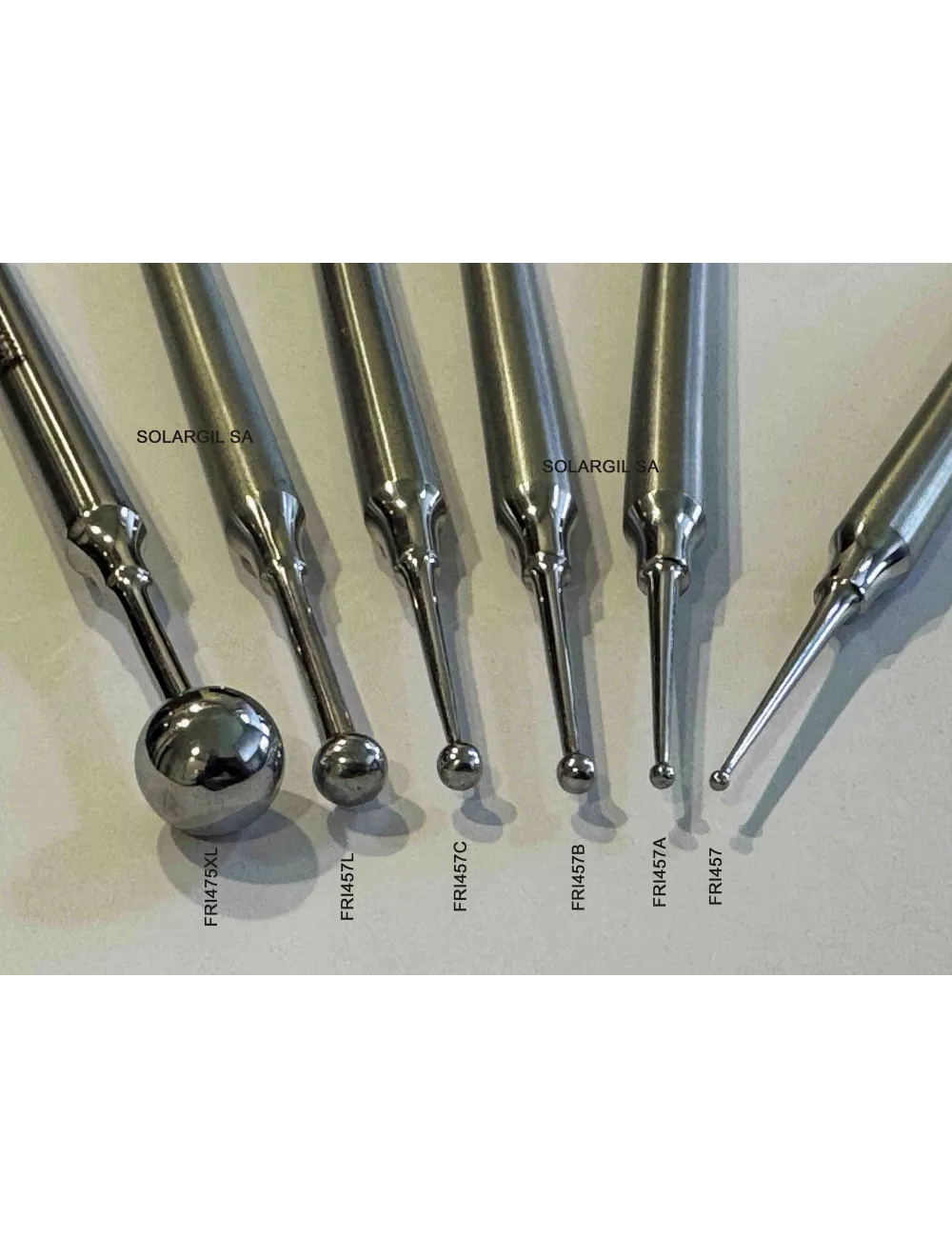 OUTIL INOX 165mm DOUBLE BOULE Ø 1.5-1
