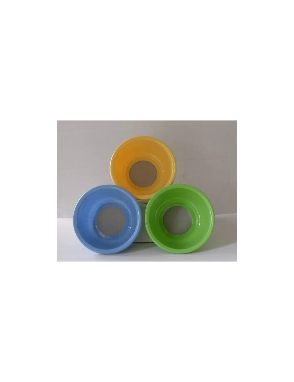 TAMIS PLASTIQUE BLEU DIAM. 160 MM MAILLE 80