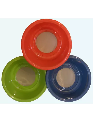 Tamis plastique bleu de 240 mm et 80 µ