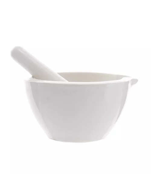 MORTIER AVEC PILON EN PORCELAINE 275 ml