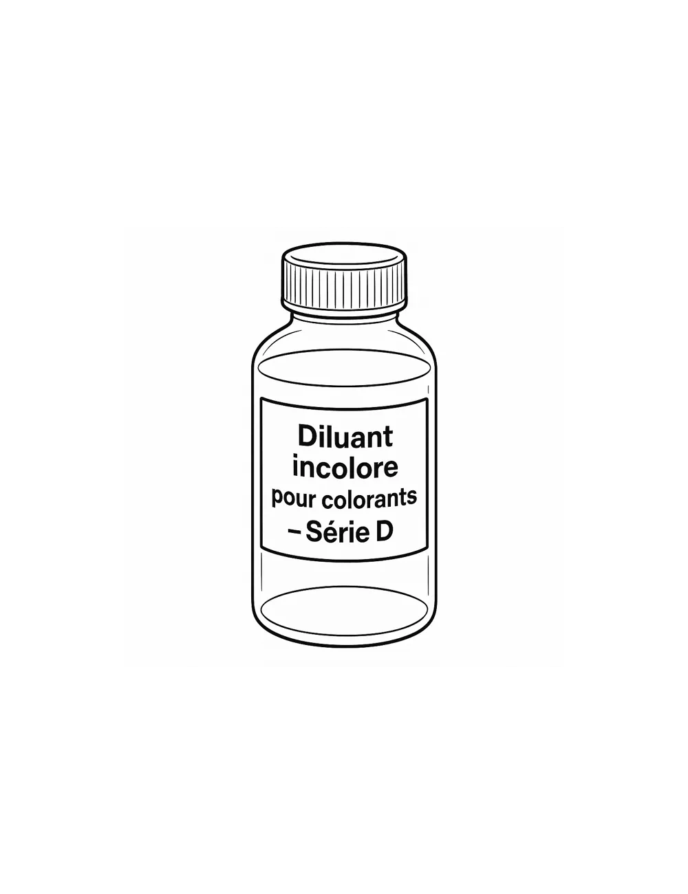 DILUANT TRANSPARENT / INCOLORE - pour la série D D58 (jusqu'à fin des