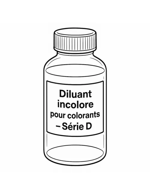 DILUANT TRANSPARENT / INCOLORE - pour la série D D58 (jusqu'à fin des