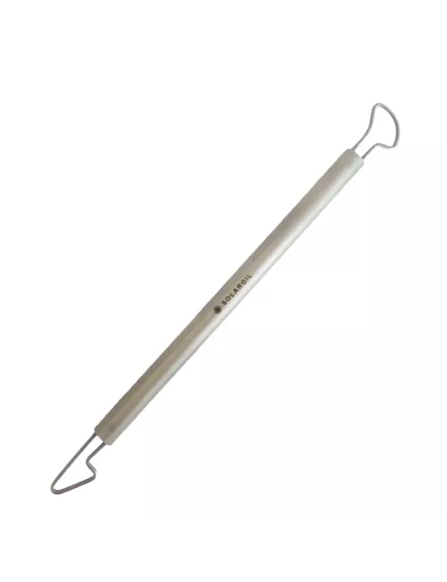 MIRETTE DOUBLE INOX FIL ROND 175 MM - WMT1006