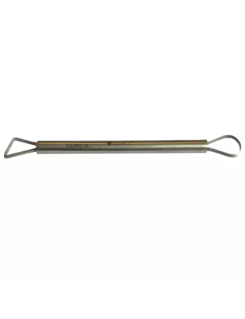 MIRETTE DOUBLE INOX FIL COUPANT L.20 CM - FR382