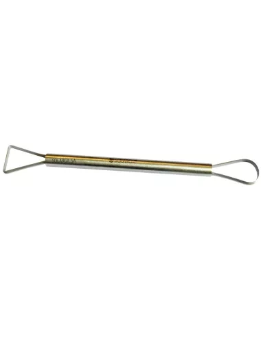 FR381 mirette double inox fil coupant 200 mm pour tournasage et sculpture