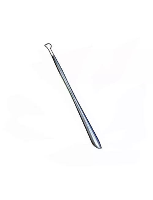 MIRETTE-EBAUCHOIR INOX FIL ROND 200 MM AVEC DENTS