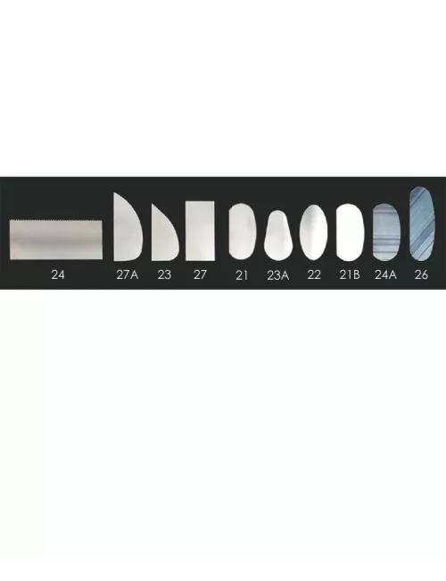 ESTEQUE METAL RECTANGULAIRE SOUPLE