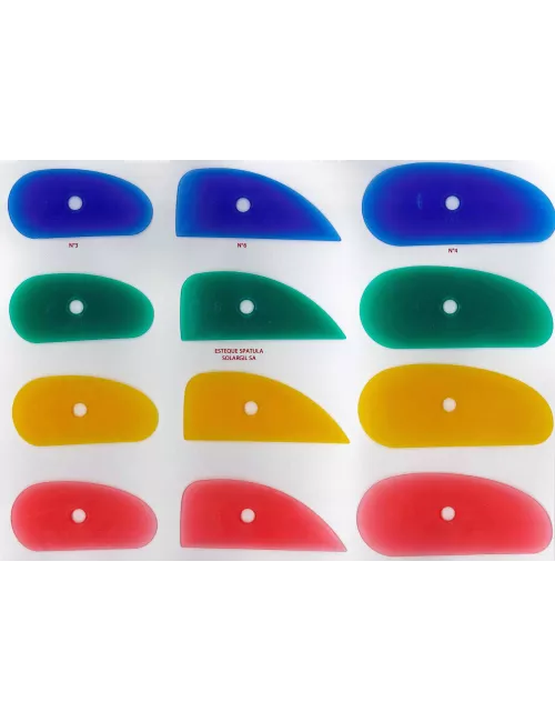SPATULA DEMI-OVALE 140*60 MM SPA4