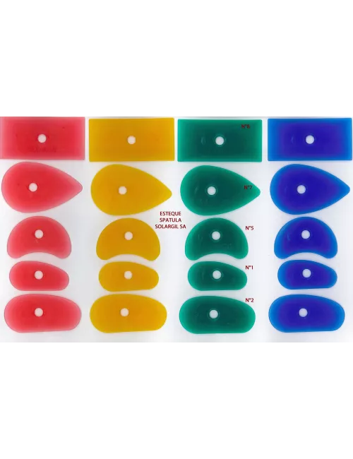 SPATULA DEMI-OVALE 70*45 MM SPA1C