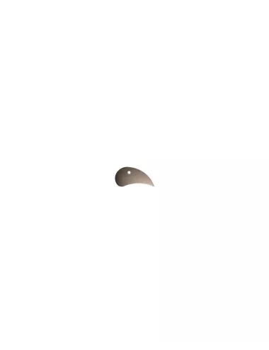 Estèque inox goutte d'eau souple EST311S 69 x 36 mm fabrication française