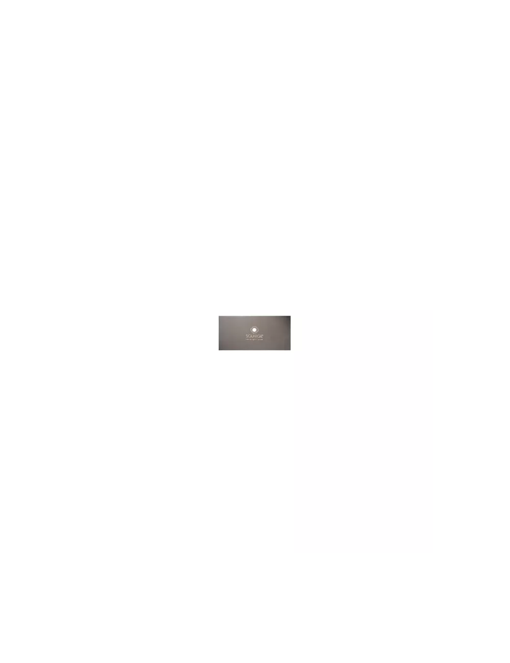 ESTEQUE INOX RECTANGULAIRE RIGIDE 100 x 50 MM
