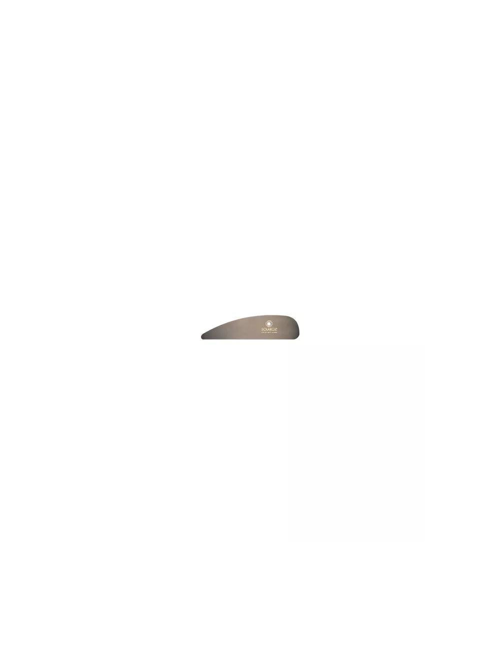 ESTEQUE INOX DEMI-LUNE RIGIDE 152 x 40 MM