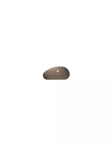 Estèque inox demi-ovale crantée souple EST304S 102 x 53 mm fabrication française