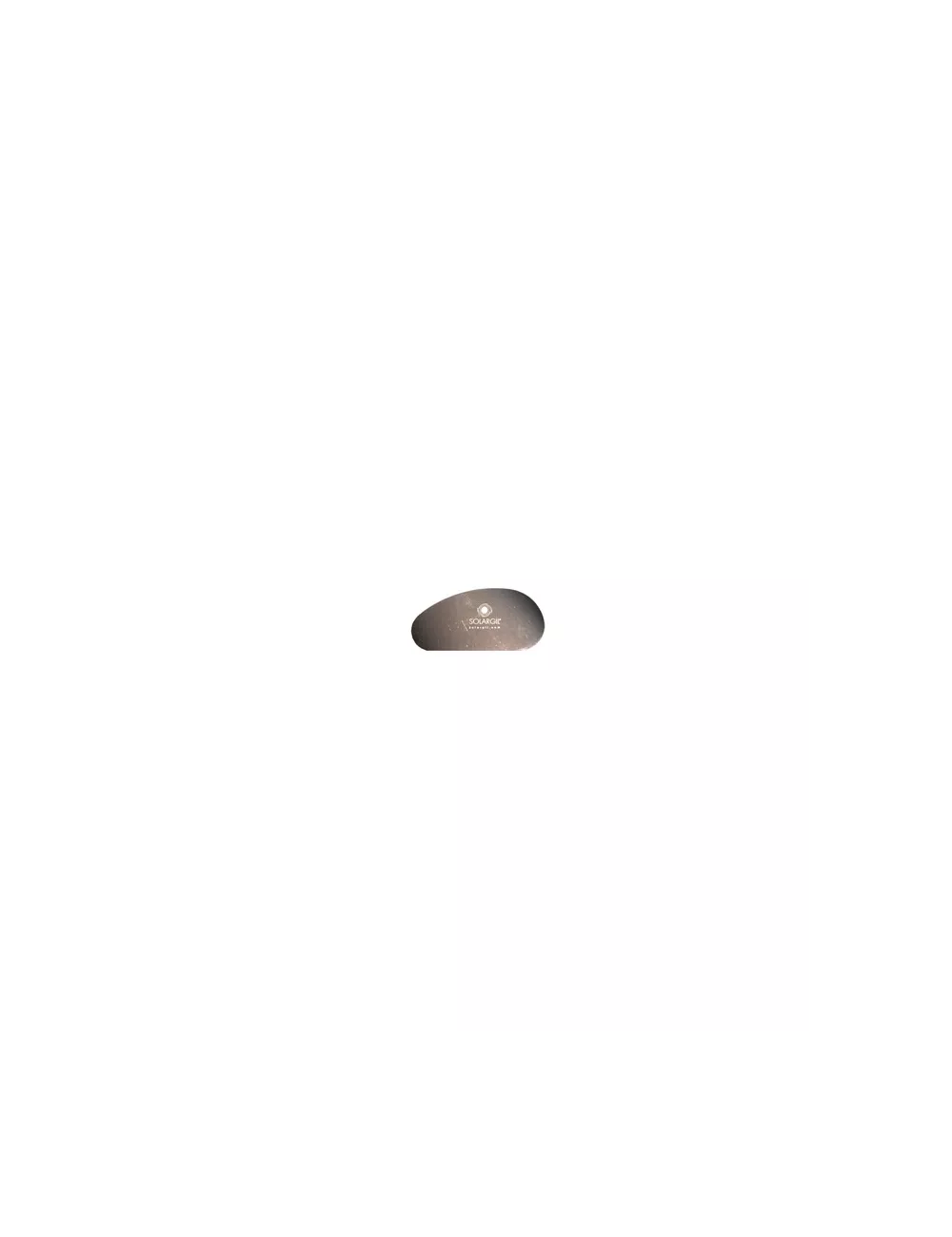 ESTEQUE INOX DEMI-OVALE SOUPLE 100 x 51 MM