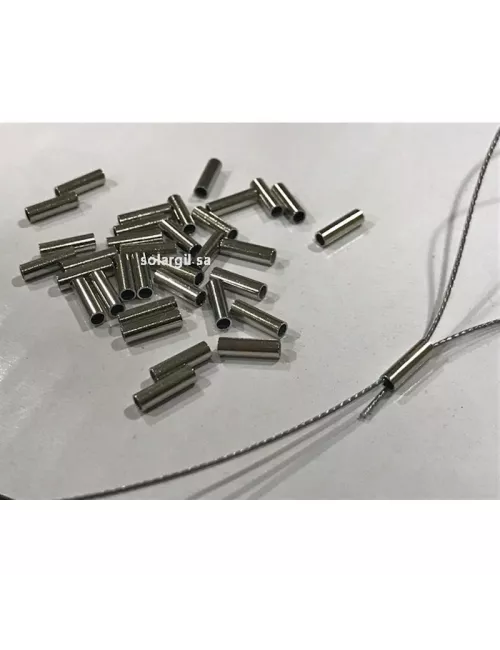 MANCHON INOX A SERTIR POUR CABLE EN 0.7 MM