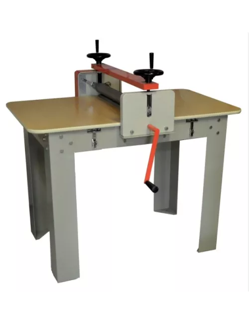 CROUTEUSE MANUELLE DOUBLE ROULEAUX MONTEE SUR TABLE SR-30