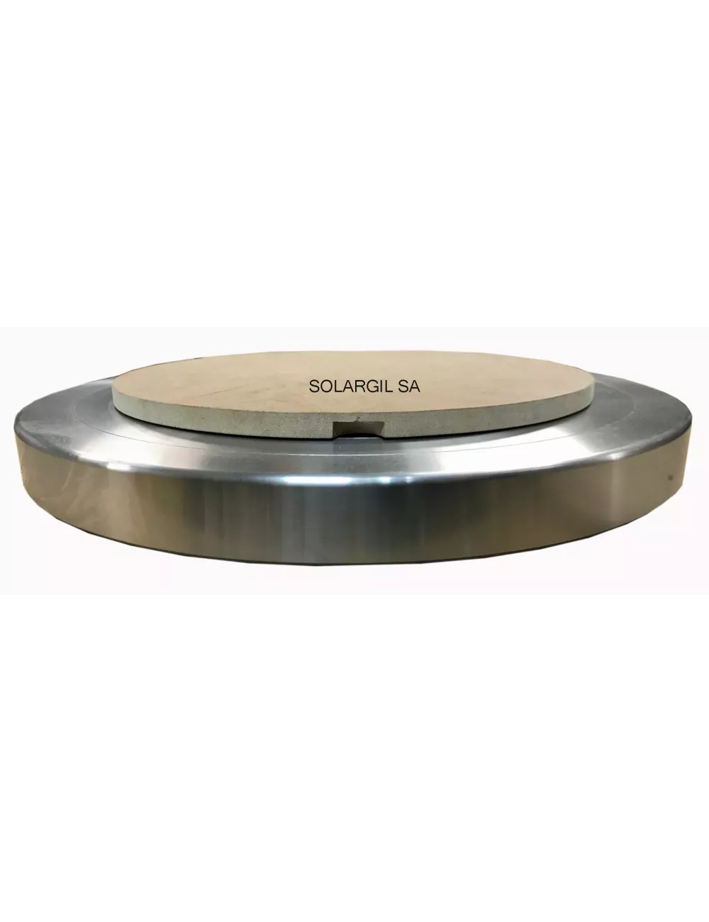 RONDEAU BOIS EP 12 MM Ø 265 MM - 2 TROUS CENTRAGE GIRELLE