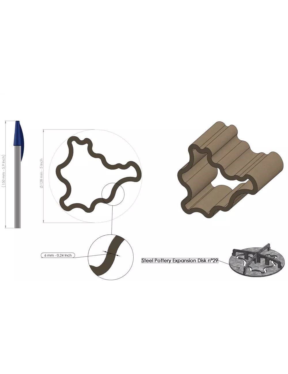 PROFIL EXPANSION CREUX 29 SP95