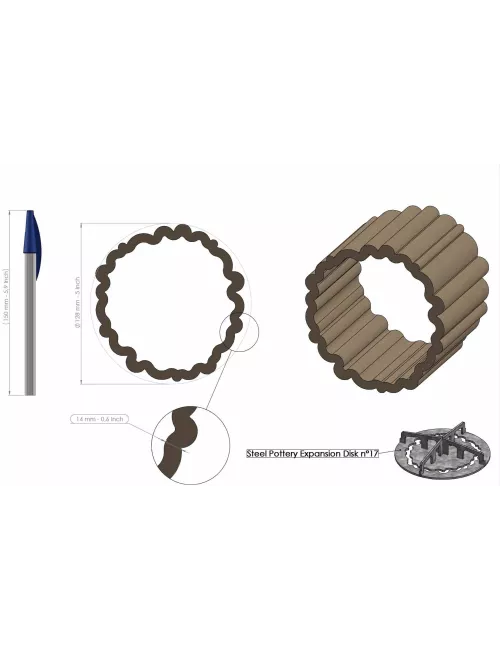 PROFIL EXPANSION CREUX 17 SP95