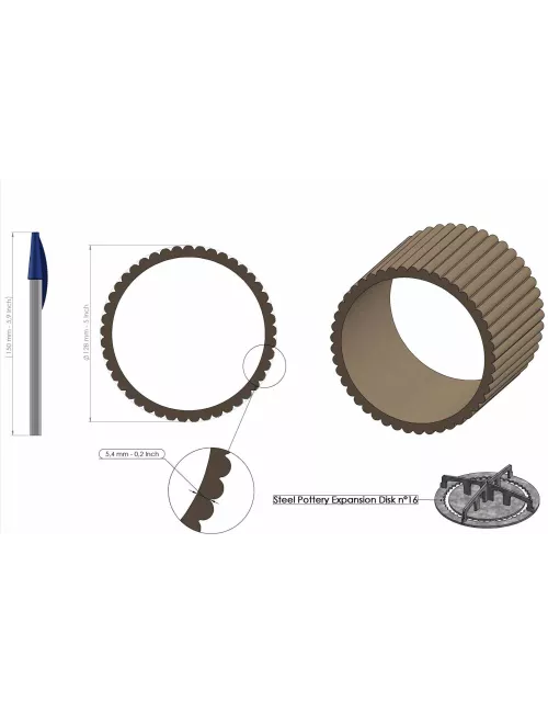 PROFIL EXPANSION CREUX 16 SP95
