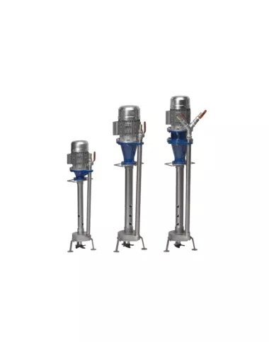 Pompe verticale inox BVG 2.2 – 2,2 kW pour émail et barbotine