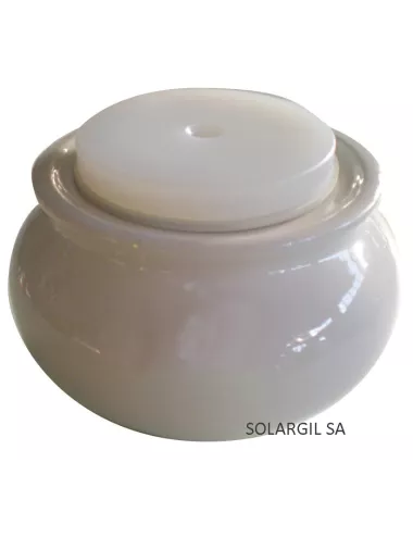 Jarre porcelaine 300 cc pour broyeur planétaire – JARPORPLA300