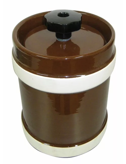 JARRE ALUMINE 15 L AVEC BILLES DIM EXT Ø 330 * H 450 MM - MGSR150.0