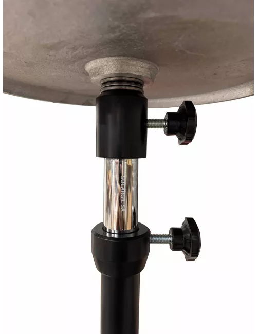 TOURNETTE SUR PIED ALU DIAM 310 H 770/1150 MM AVEC VIS DE SERRAGE