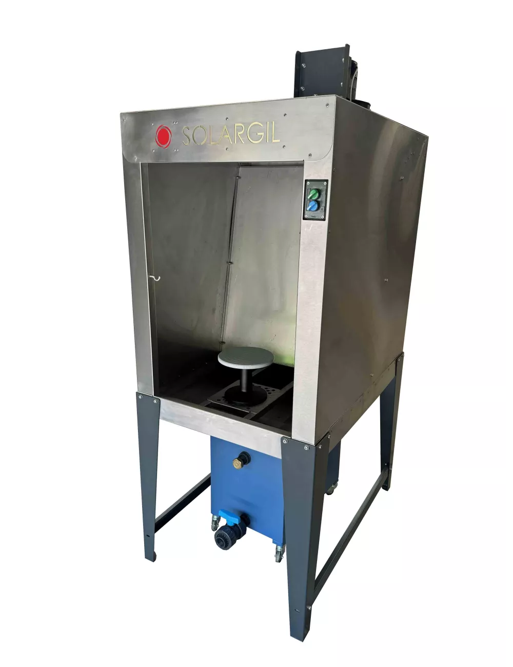 CABINE D'EMAILLAGE INOX RIDEAU D'EAU MODELE ECONOMIQUE RS5205