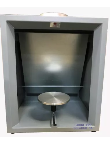 Cabine d’émaillage CPP compacte à filtre sec