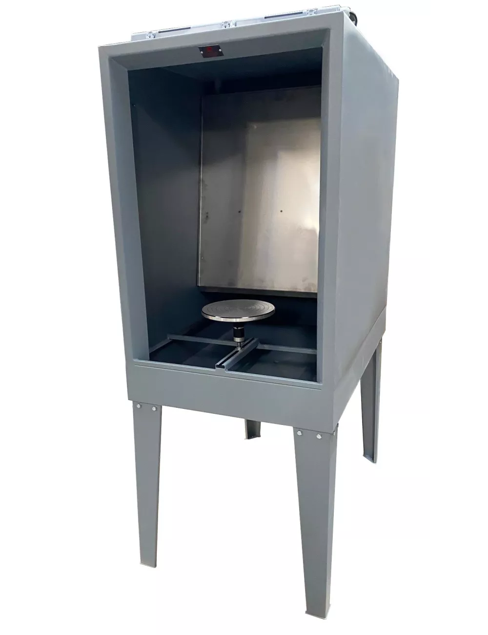 CABINE D'EMAILLAGE INOX CPA5 ETROITE A RIDEAU D'EAU