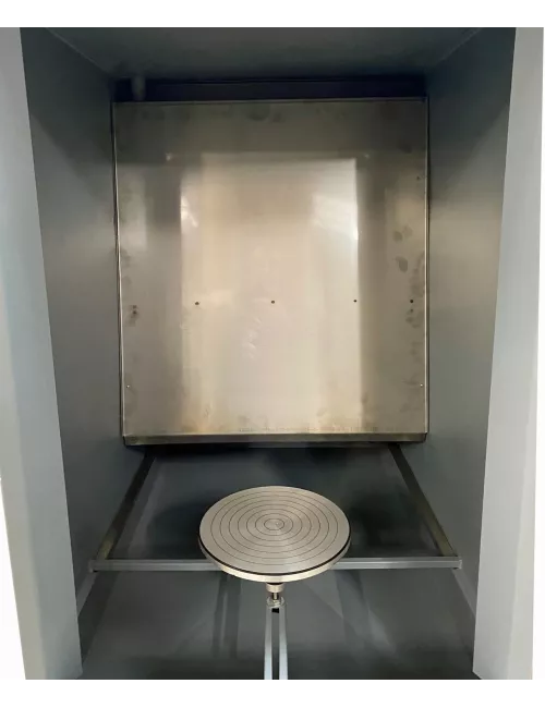 CABINE D'EMAILLAGE CPA5-INOX RIDEAU D'EAU AVEC BAC INCORPORE